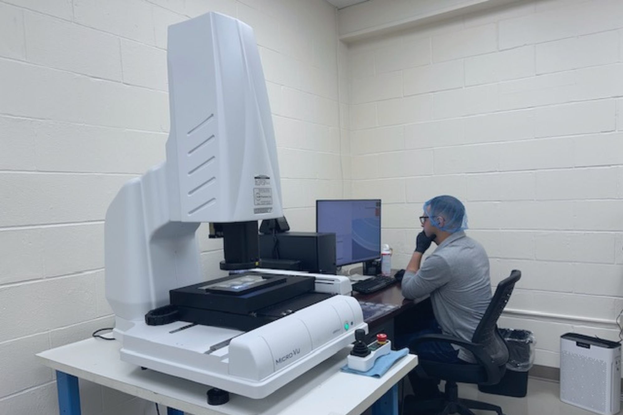 micro vu machine for metrology services
