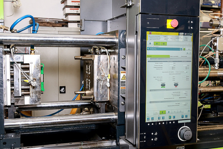Extreme Molding machine in manufacturing warehouse in usa