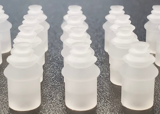 silicone mold bottles in product development