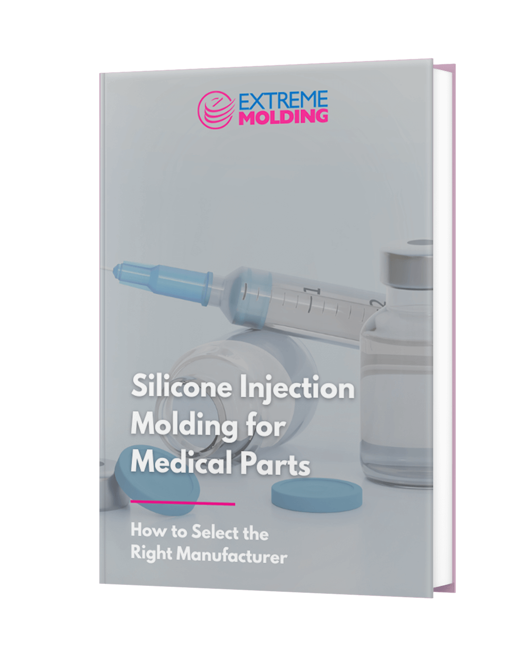 ebook cover silicone molding for medical part-1